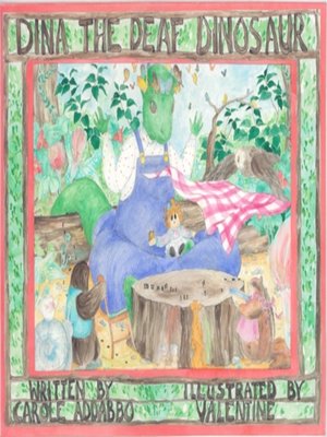 cover image of Dina the Deaf Dinosaur